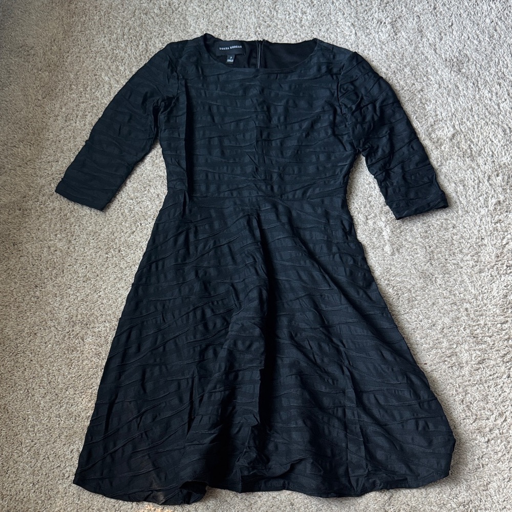 H&M Black Long Sleeve Dress